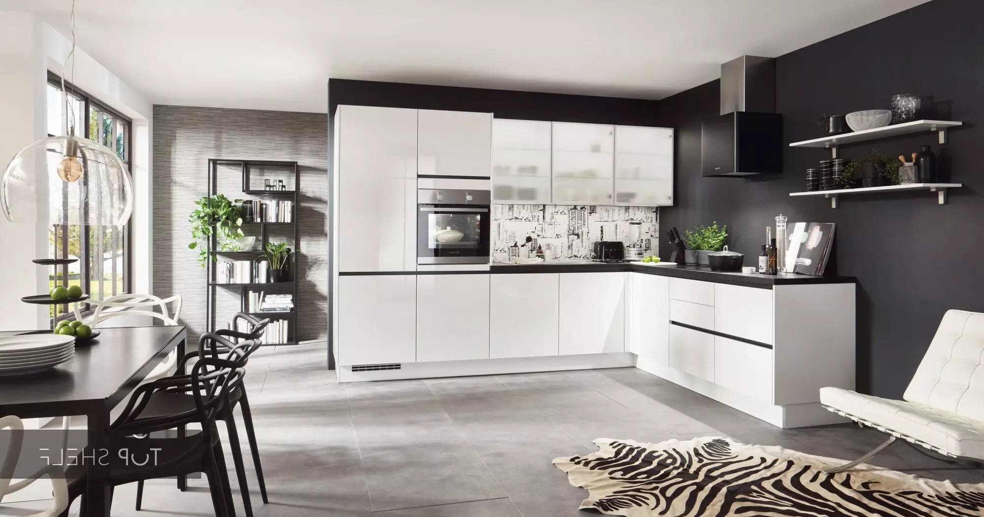 Pourquoi choisir une cuisine blanche brillante ? Pfastatt