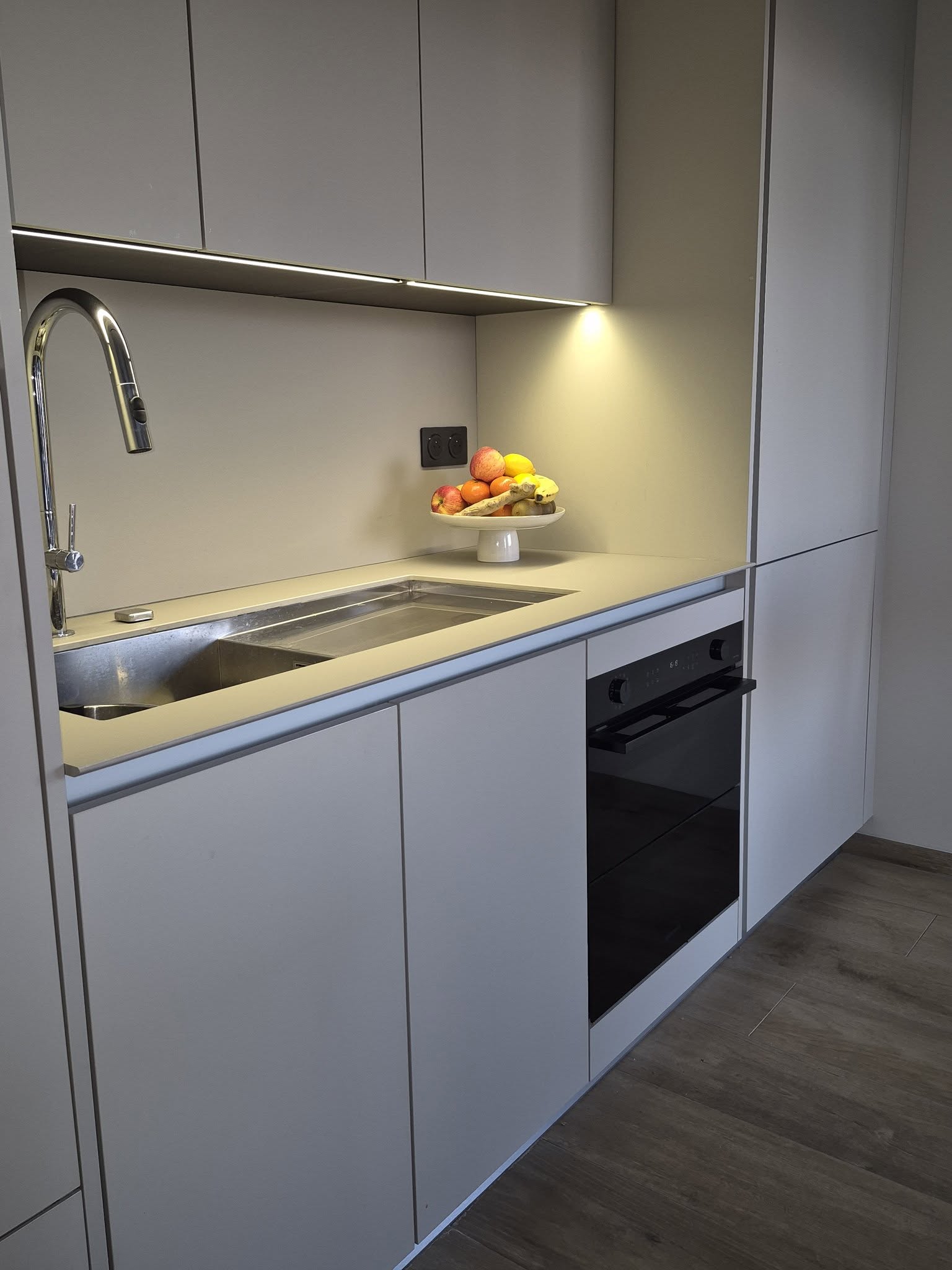 MAR22 | Cuisines AMALGAME Une nouvelle installation à Rixheim…..Cuisine effet béton et ilôt central du plus bel effet Wittelsheim 3