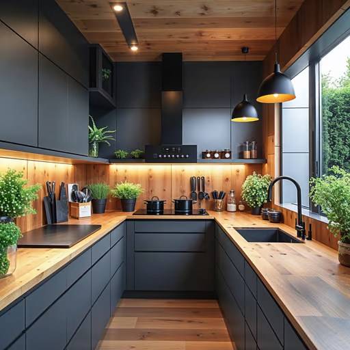 Cuisine noire : comment l’adopter sans assombrir l’espace ? Wittelsheim