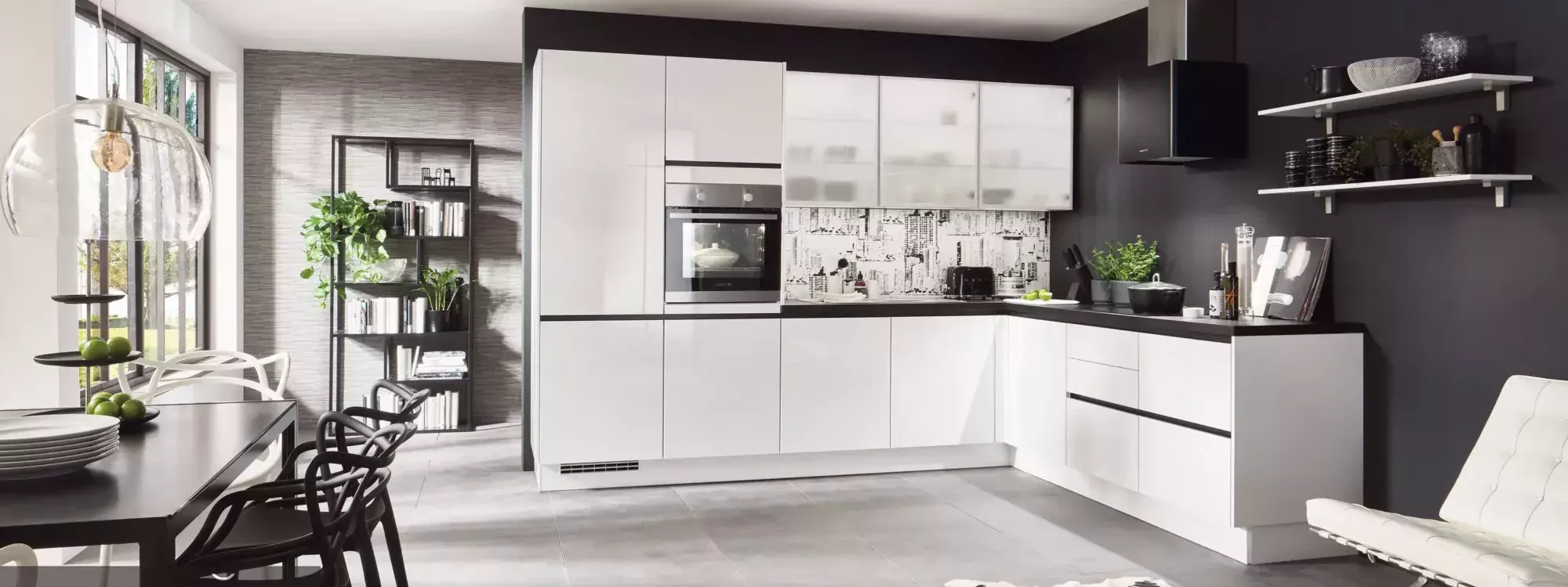 Pourquoi choisir une cuisine blanche brillante ? Pfastatt