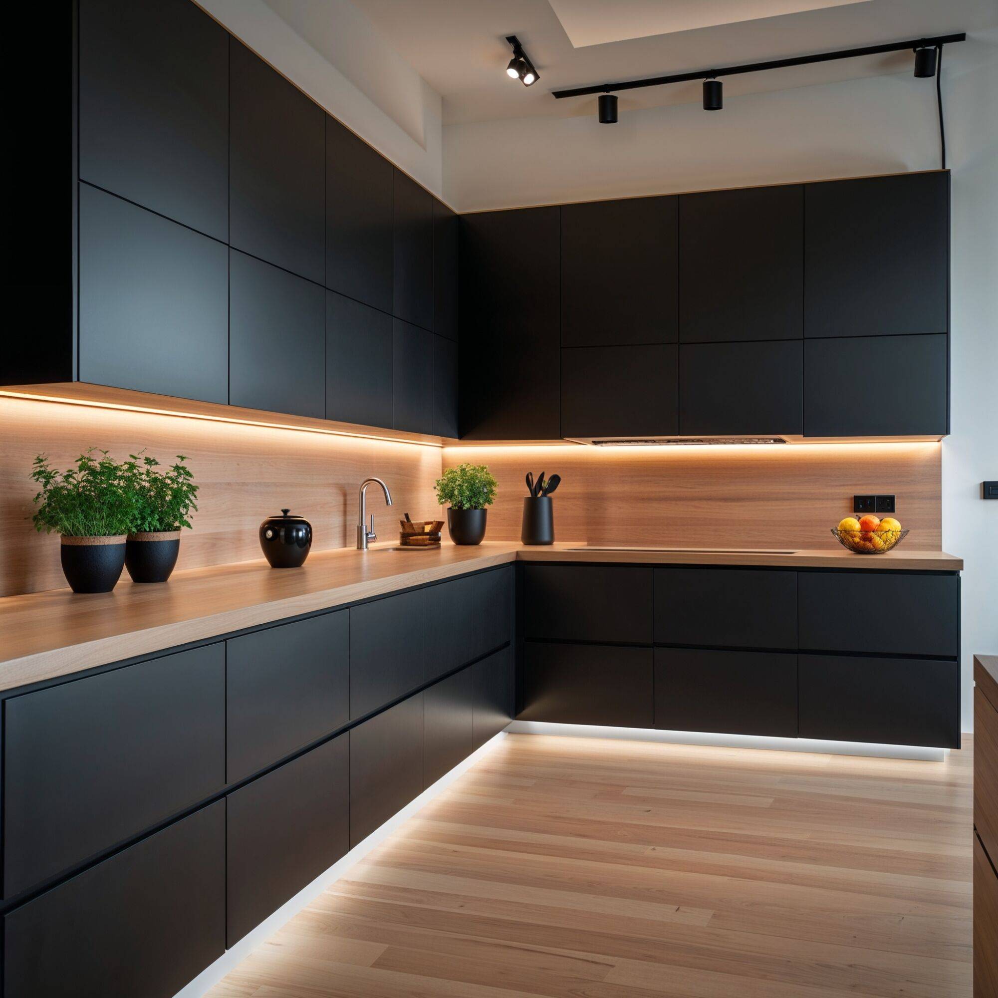 Cuisine noire : comment l’adopter sans assombrir l’espace ? Riedisheim 1