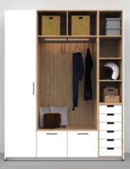 VEST 2 | Cuisines AMALGAME 🧥✨ Un vestiaire ou un meuble tv signé Amalgame, ça change le standing de votre maison ! Rixheim 2