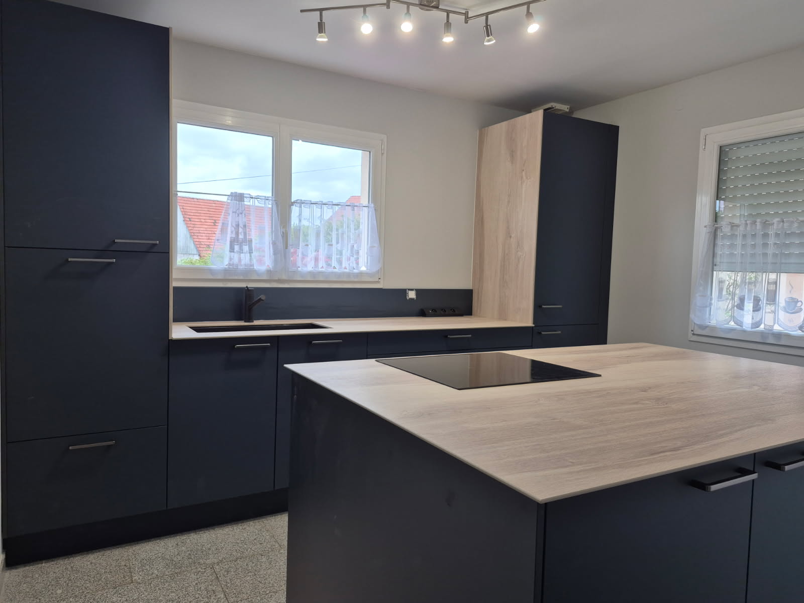 149308935465841136 | Cuisines AMALGAME Nouvelle réalisation à Zaessingue ….. photos avant après. Pfastatt 4
