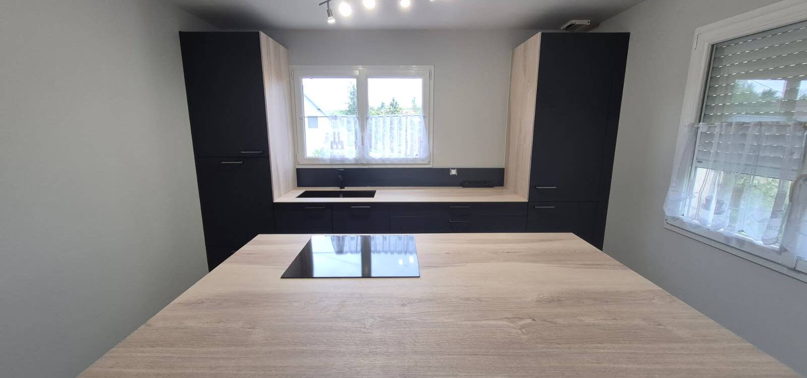Nouvelle réalisation à Zaessingue &#8230;.. photos avant après. Wittelsheim