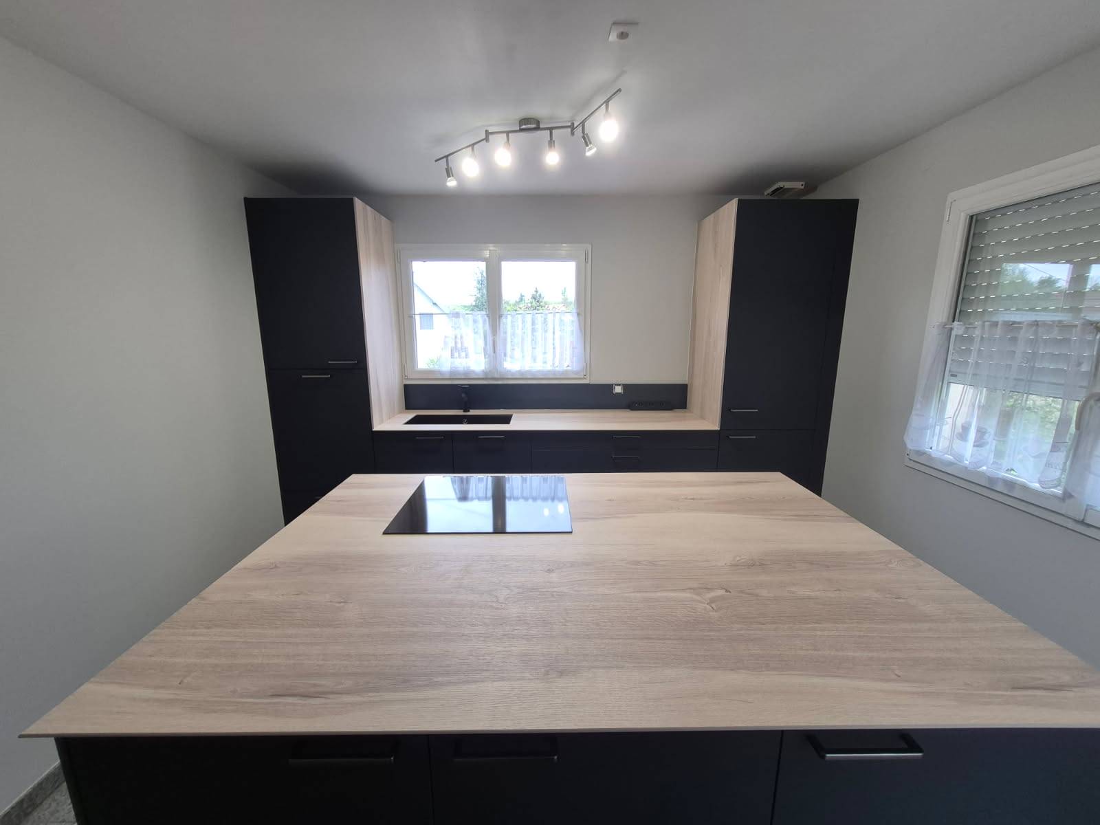 Nouvelle réalisation à Zaessingue &#8230;.. photos avant après. Wittelsheim