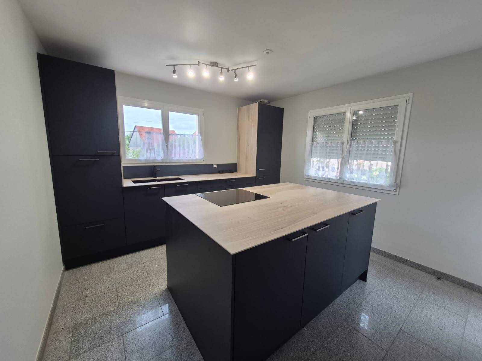 1997112683993675449 | Cuisines AMALGAME Nouvelle réalisation à Zaessingue ….. photos avant après. Kingersheim 1